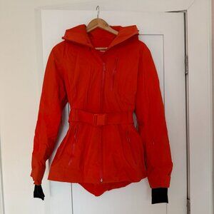 Halfdays Aston Women’s Ski Jacket in Aperol – Size M